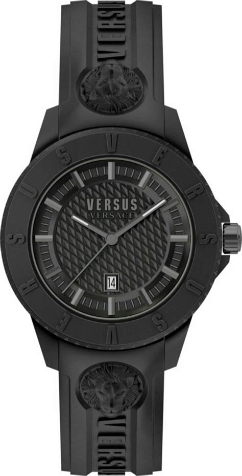 versus versace unisex tokyo r watch v poy0418|Versus Versace Tokyo R 43MM Stainless Steel & Silicone Strap .